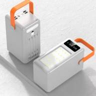 Power Bank 40000 mAh 10w Повербанк + Led лампа - Power Bank 40000 mAh 10w Повербанк + Led лампа