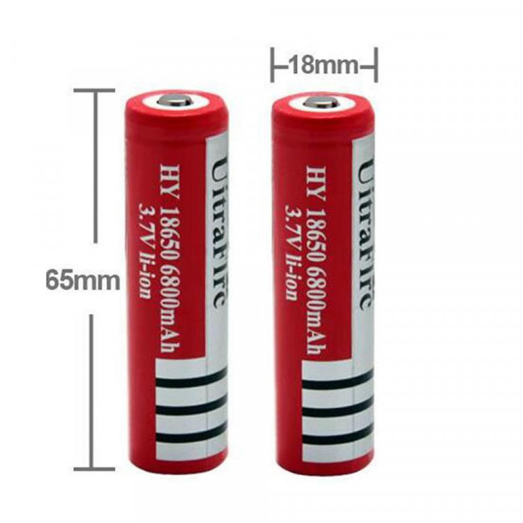Аккумулятор UltraFire HY-18650 7800 mAh 3.7V Li-ion