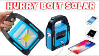 Кемпинговый фонарь Hurry Bolt HB-9707B аккумуляторный прожекторр